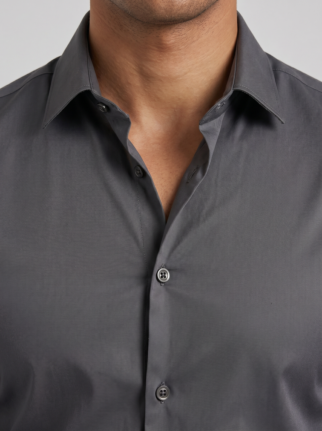 Men's Slim Fit Long-Sleeve Shirt – Smart Formal Style