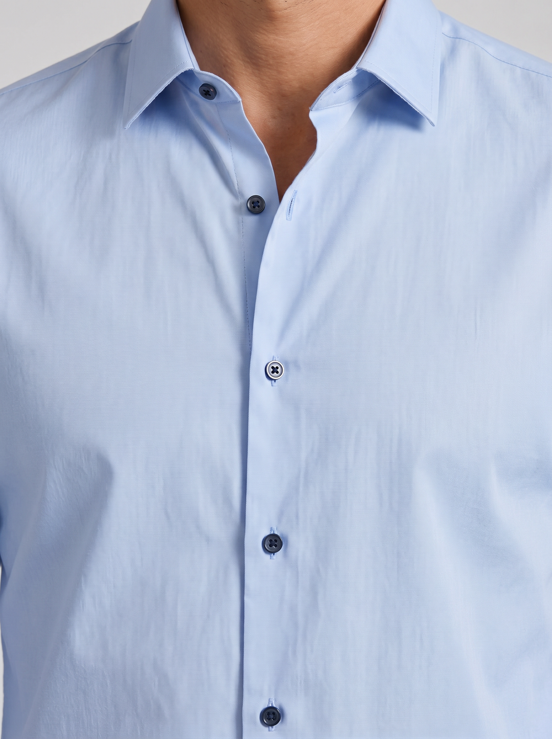 Men's Dress Shirt – Slim-Fit Long-Sleeve