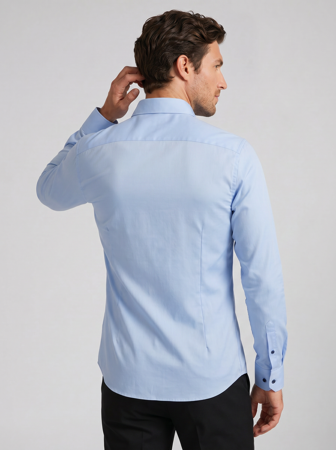 Men's Dress Shirt – Slim-Fit Long-Sleeve
