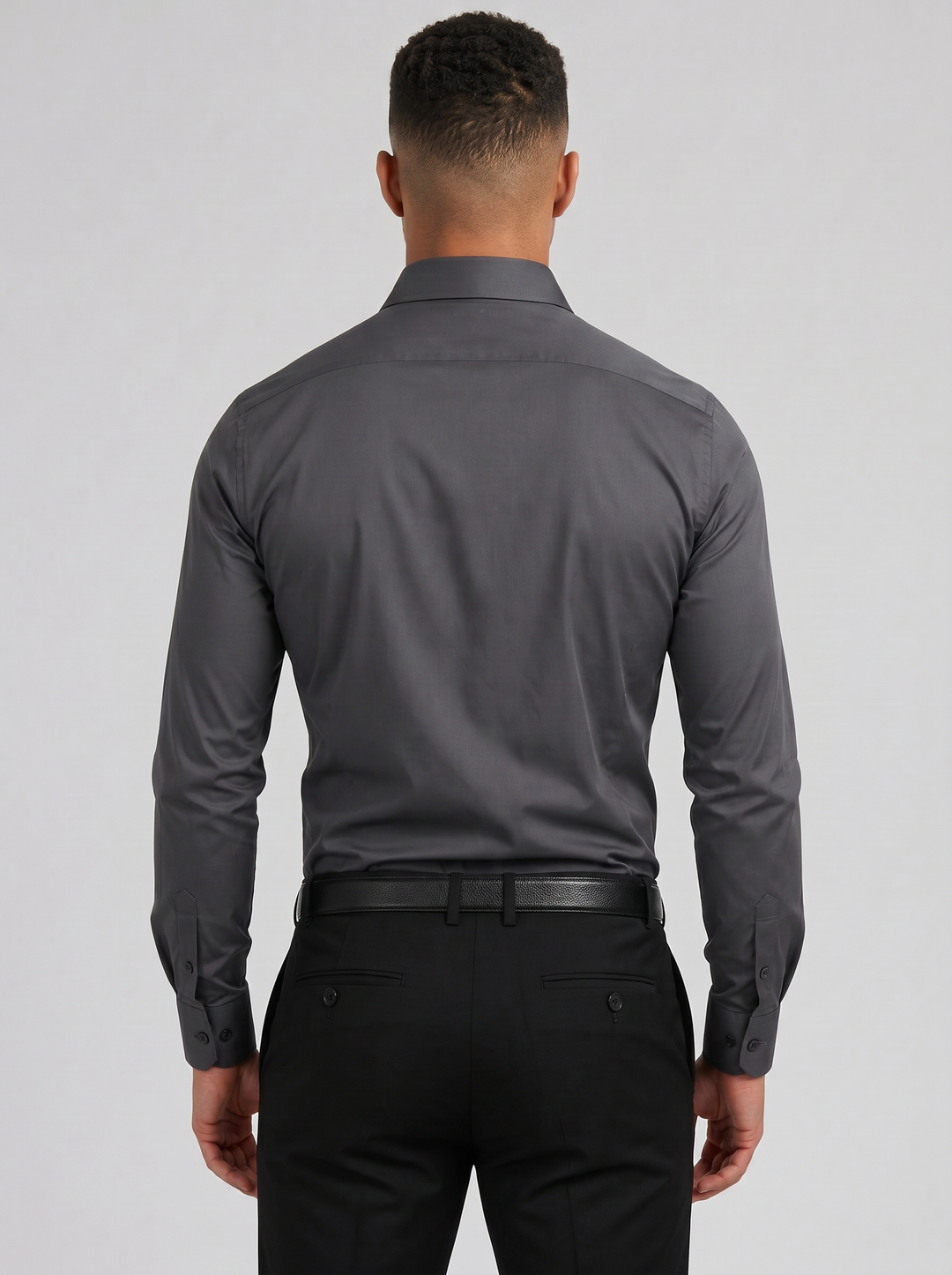 Men's Slim Fit Long-Sleeve Shirt – Smart Formal Style