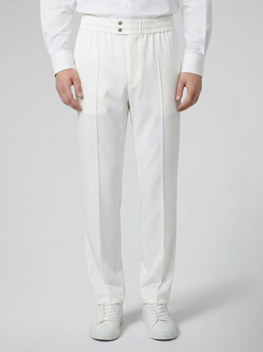 Men's Straight-Leg Trousers – Clean Minimalist Everyday Fit