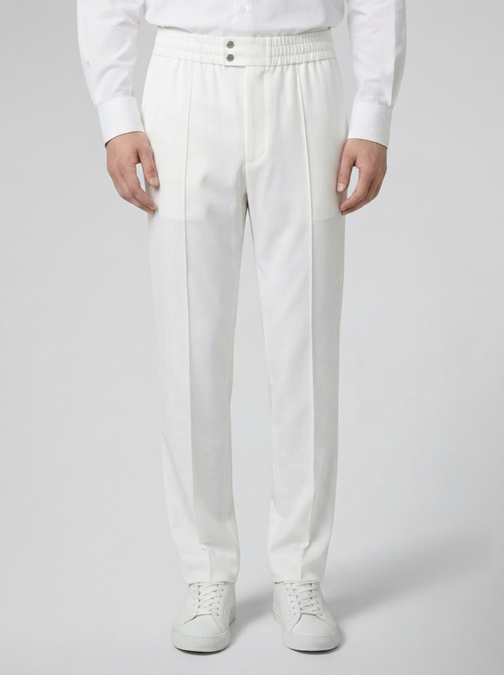Men's Straight-Leg Trousers – Clean Minimalist Everyday Fit
