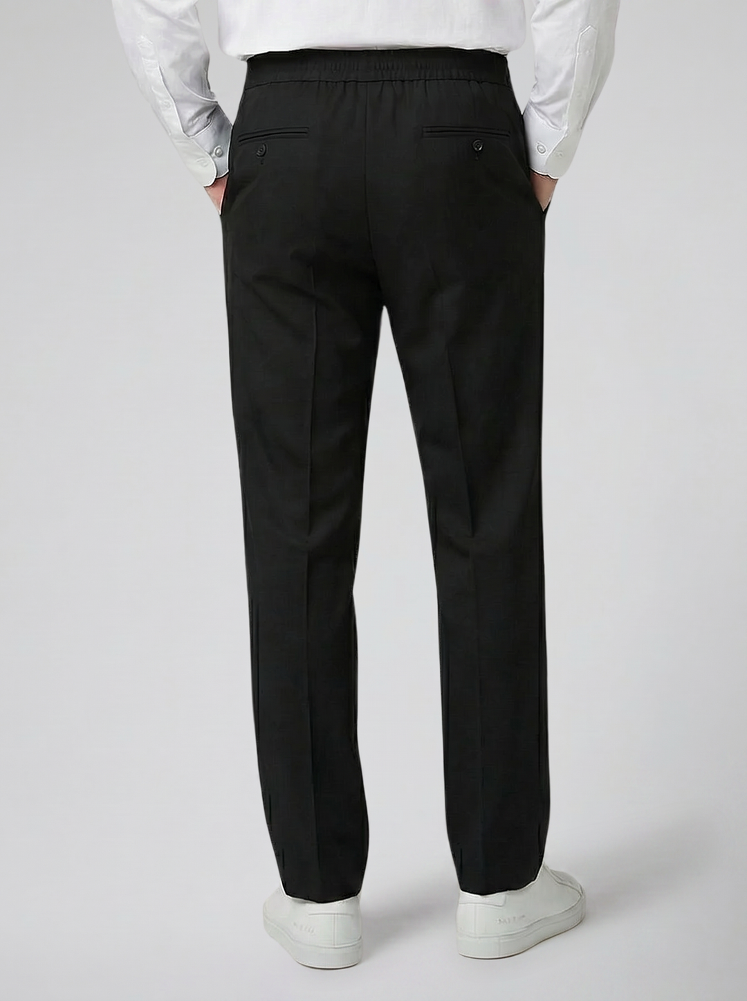 Men's Straight-Leg Trousers – Clean Minimalist Everyday Fit