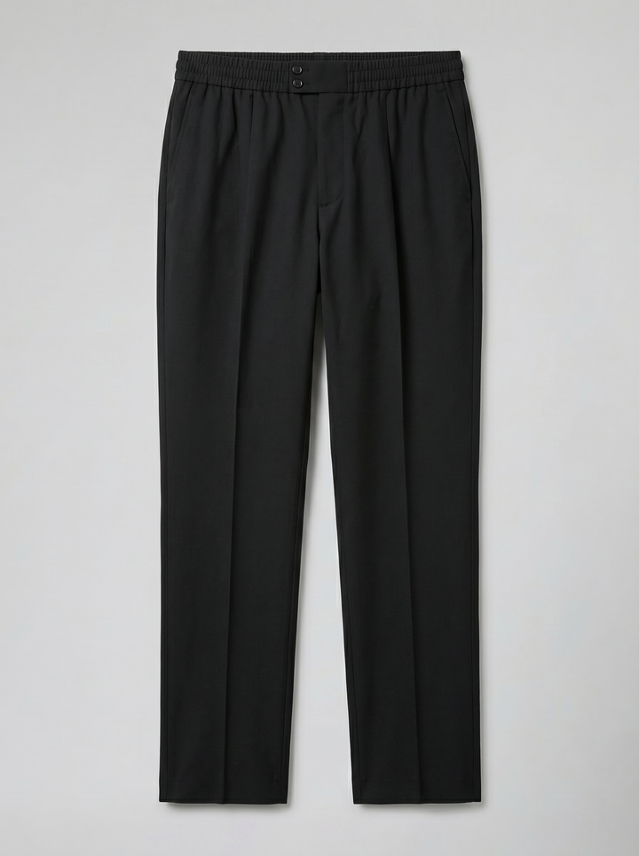 Men's Straight-Leg Trousers – Clean Minimalist Everyday Fit