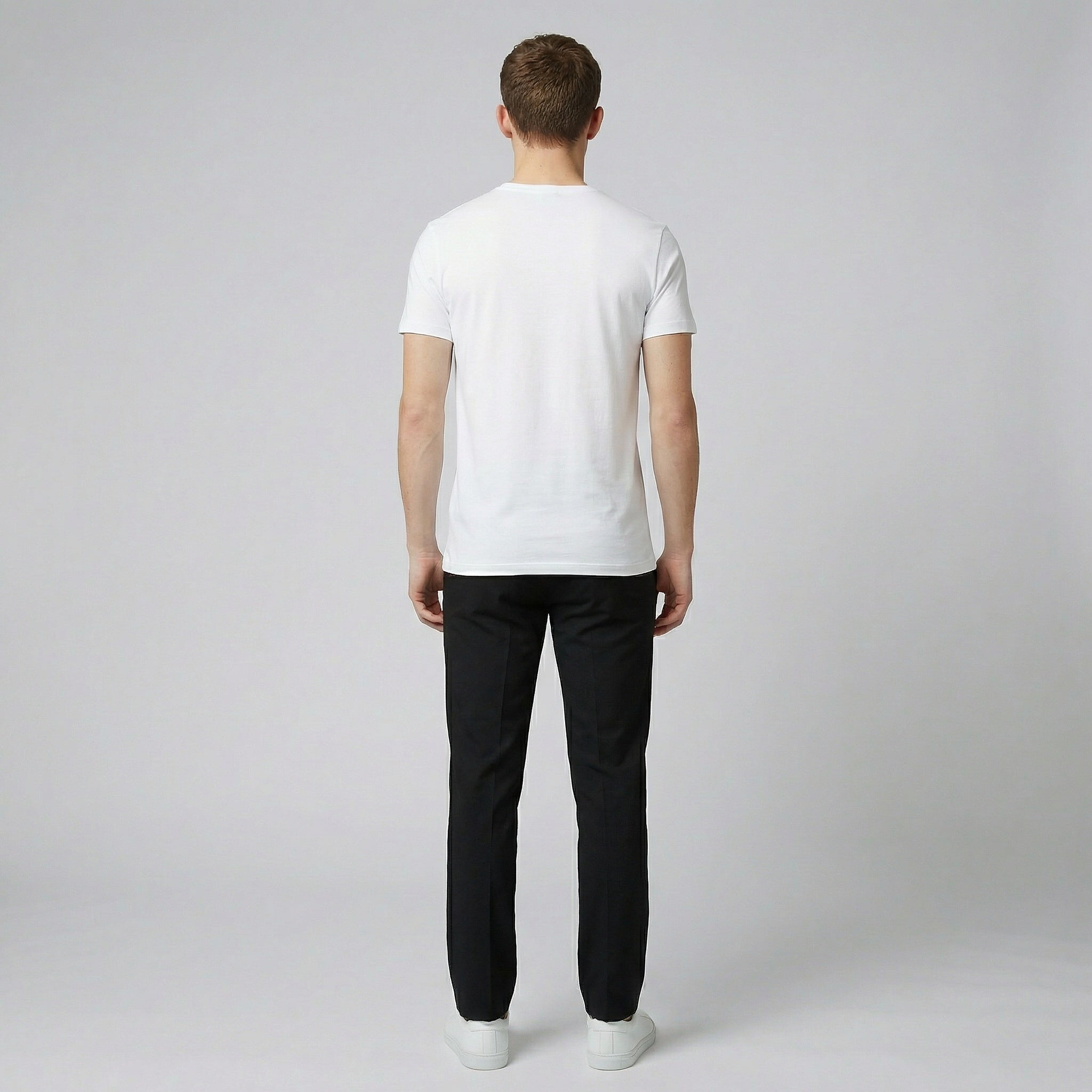 Men’s Stretch Cotton Chino Trousers | Celestiella