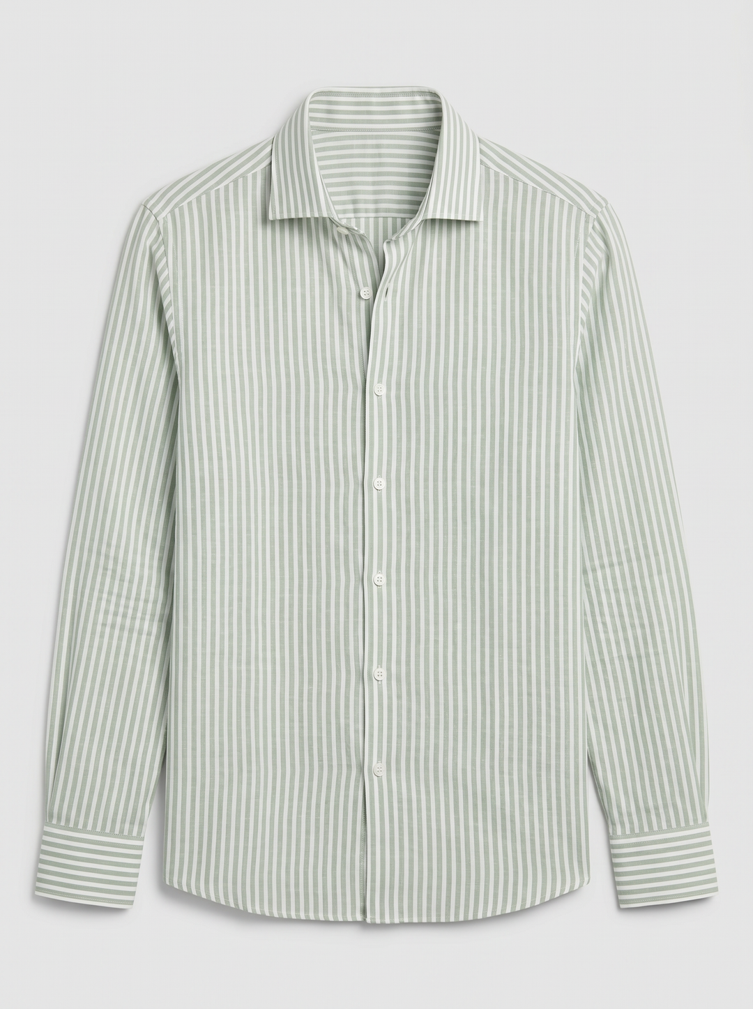 Men's Linen Shirt – Striped Resort