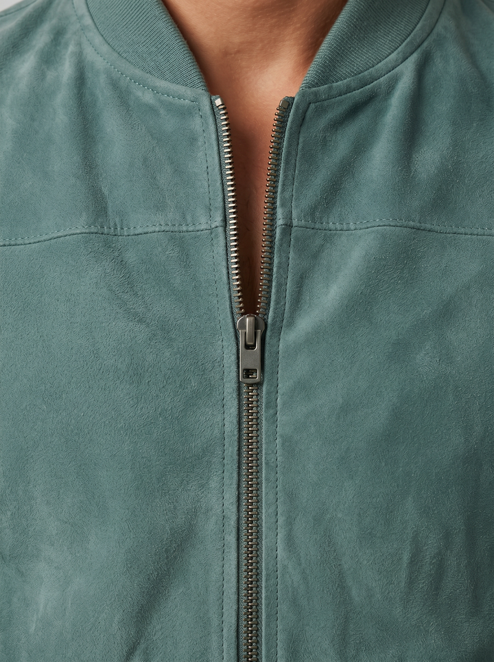 Men's Bomber Jacket – Suede
