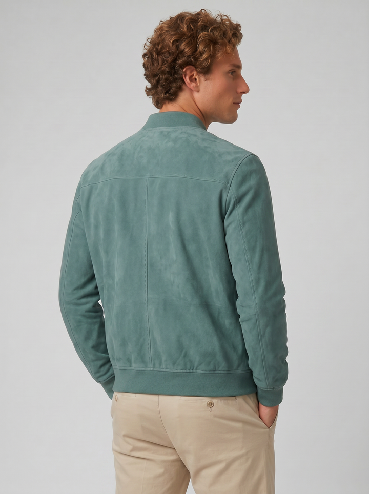 Men's Bomber Jacket – Suede