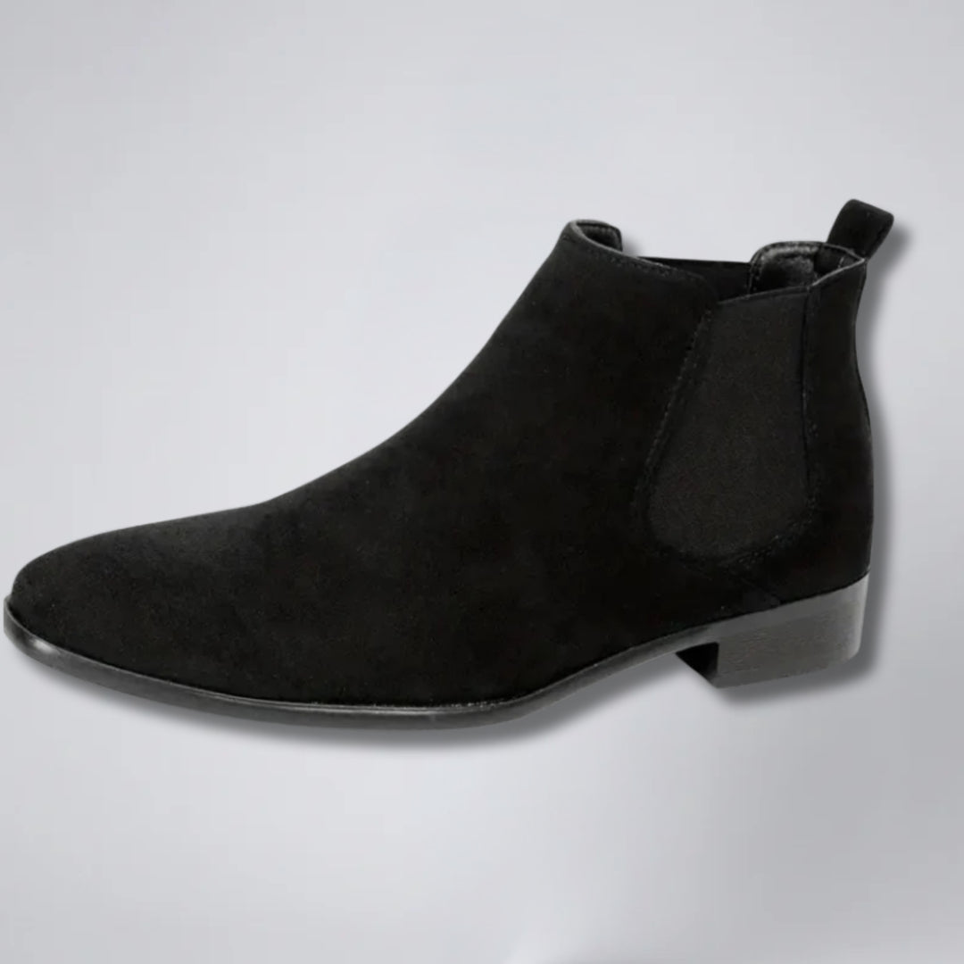 Men's Suede Chelsea Boots – Classic Smart All-Season Style