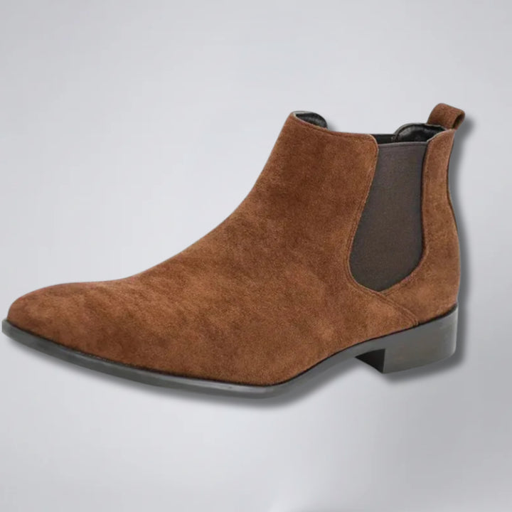 Men's Suede Chelsea Boots – Classic Smart All-Season Style
