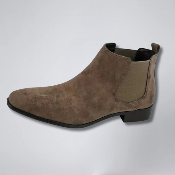 Men's Suede Chelsea Boots – Classic Smart All-Season Style