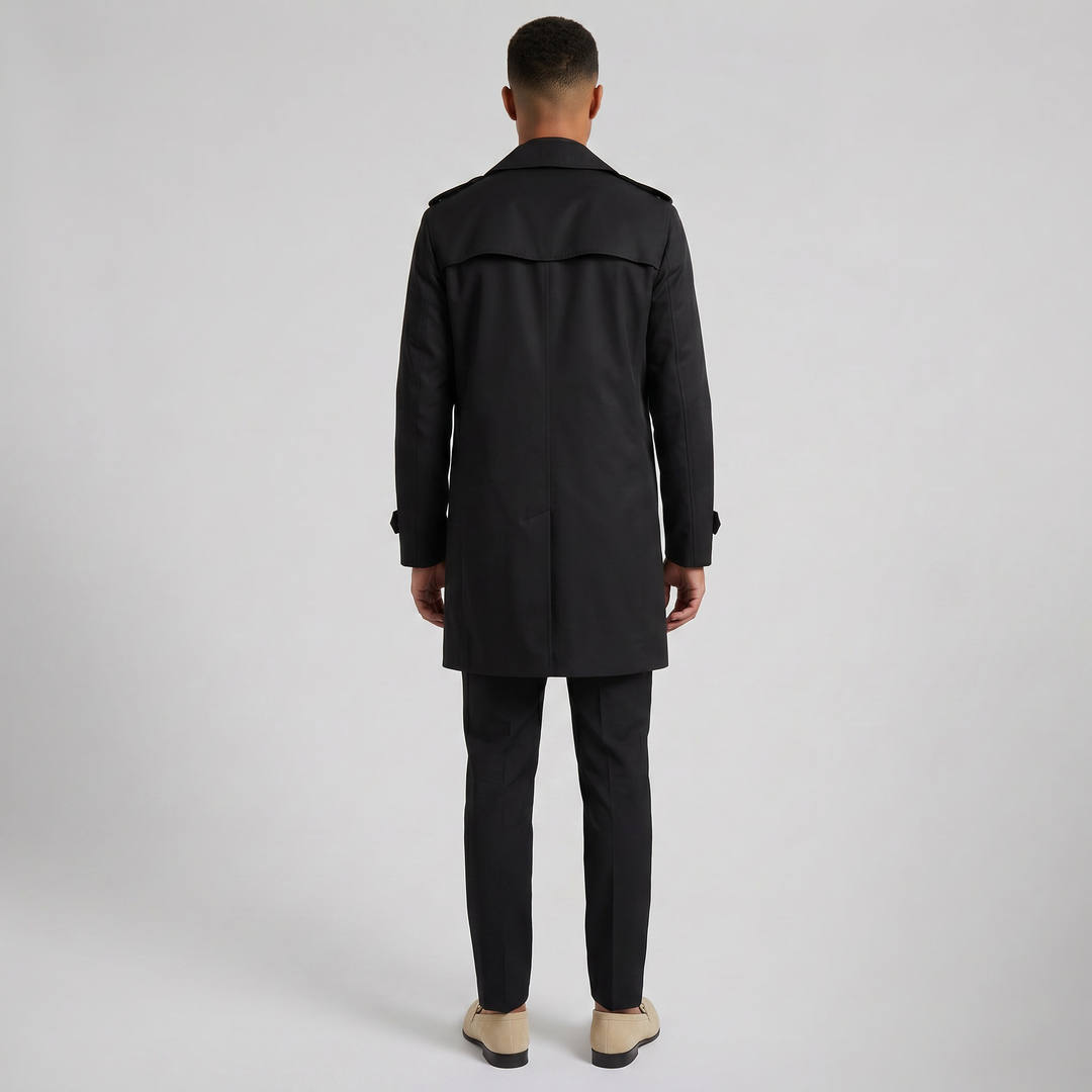 Men’s Suede Gold Detail Loafers | Celestiella