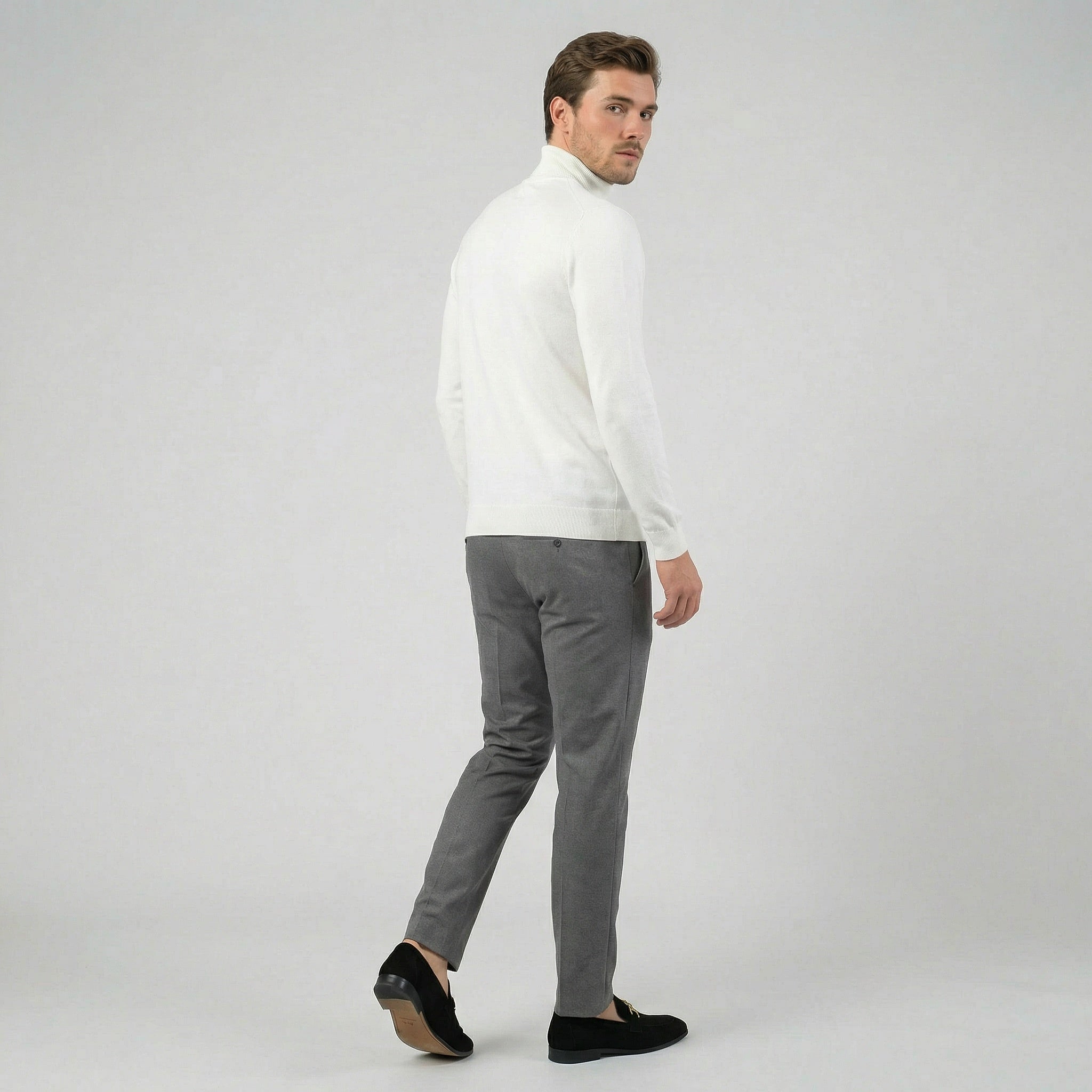 Men’s Suede Horsebit Loafers | Celestiella