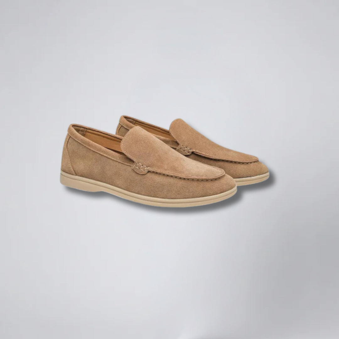 Men's Suede Penny Loafers, Smart Relaxed Everyday Comfort