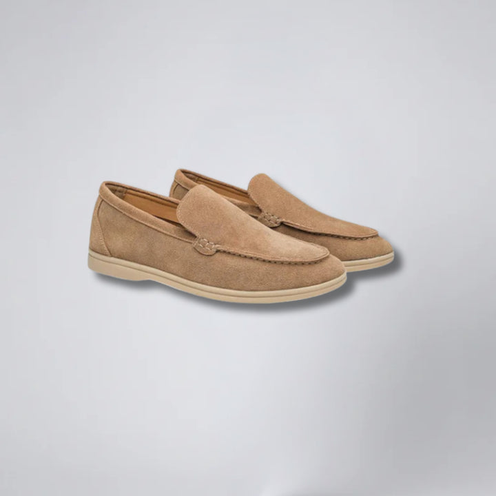 Men's Suede Penny Loafers, Smart Relaxed Everyday Comfort