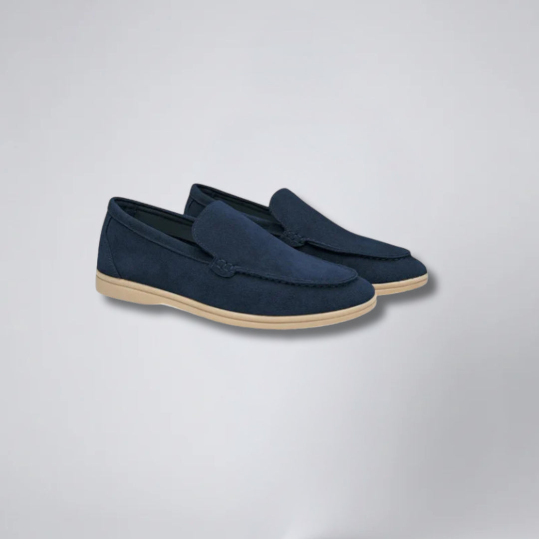 Men's Suede Penny Loafers – Smart Relaxed Everyday Comfort