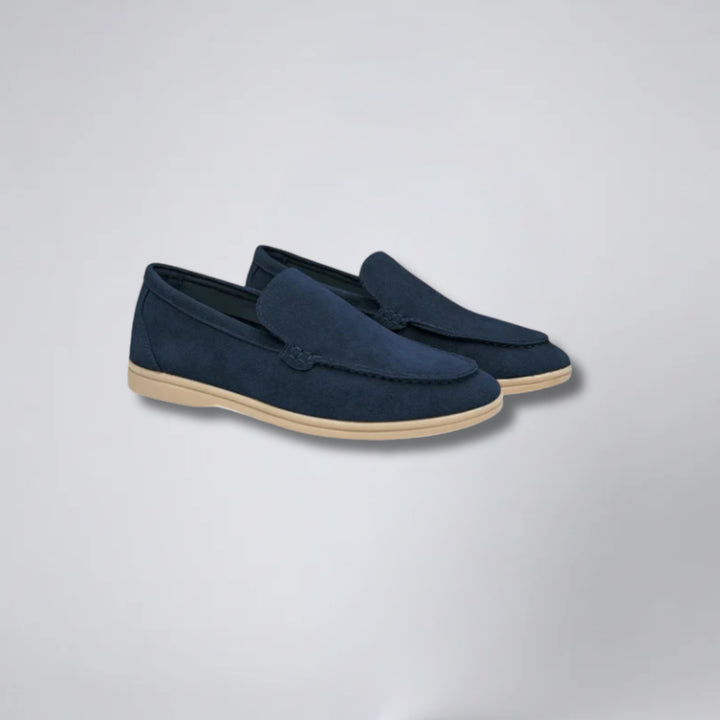 Men's Suede Penny Loafers – Smart Relaxed Everyday Comfort
