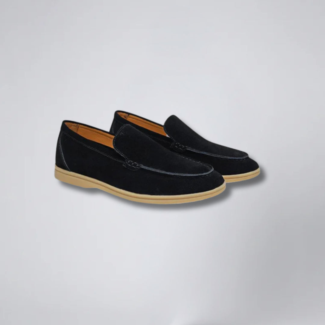 Men's Suede Penny Loafers – Smart Relaxed Everyday Comfort