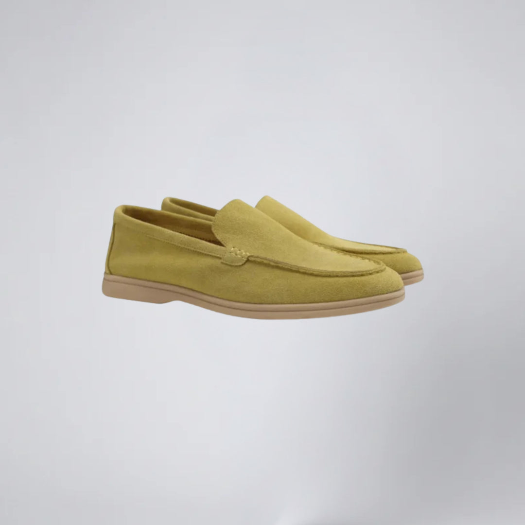 Men's Suede Penny Loafers – Smart Relaxed Everyday Comfort