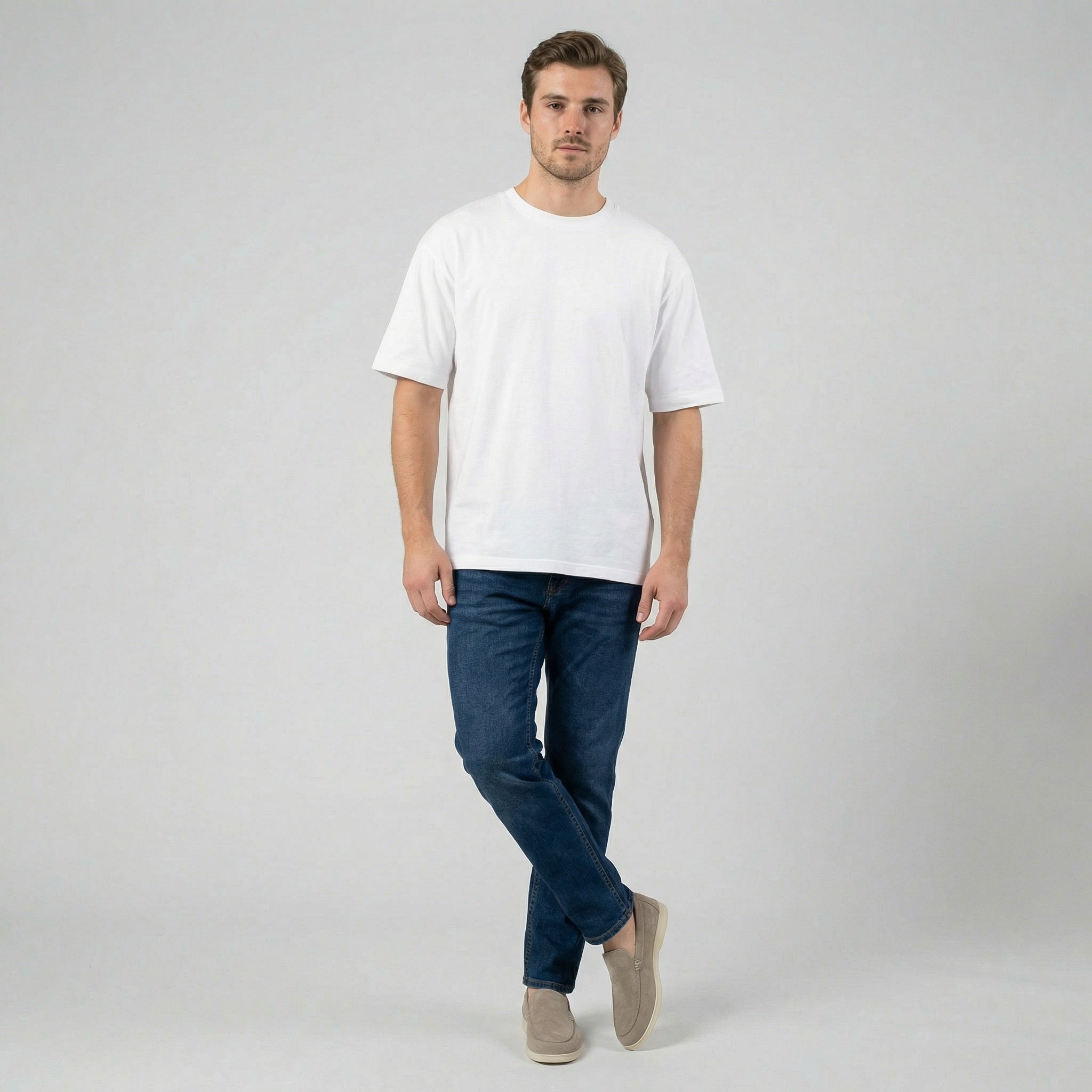 Men’s Suede Slip-On Loafers | Celestiella