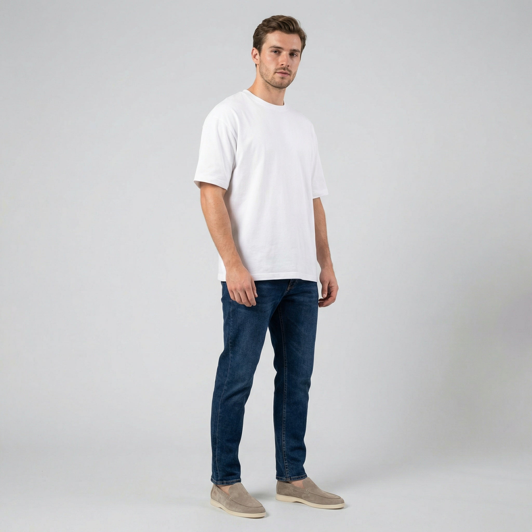 Men’s Suede Slip-On Loafers | Celestiella