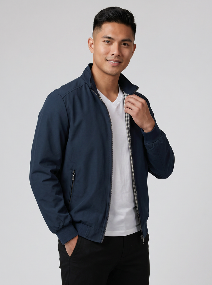 Men's Blazer – Cashmere Wool Herringbone