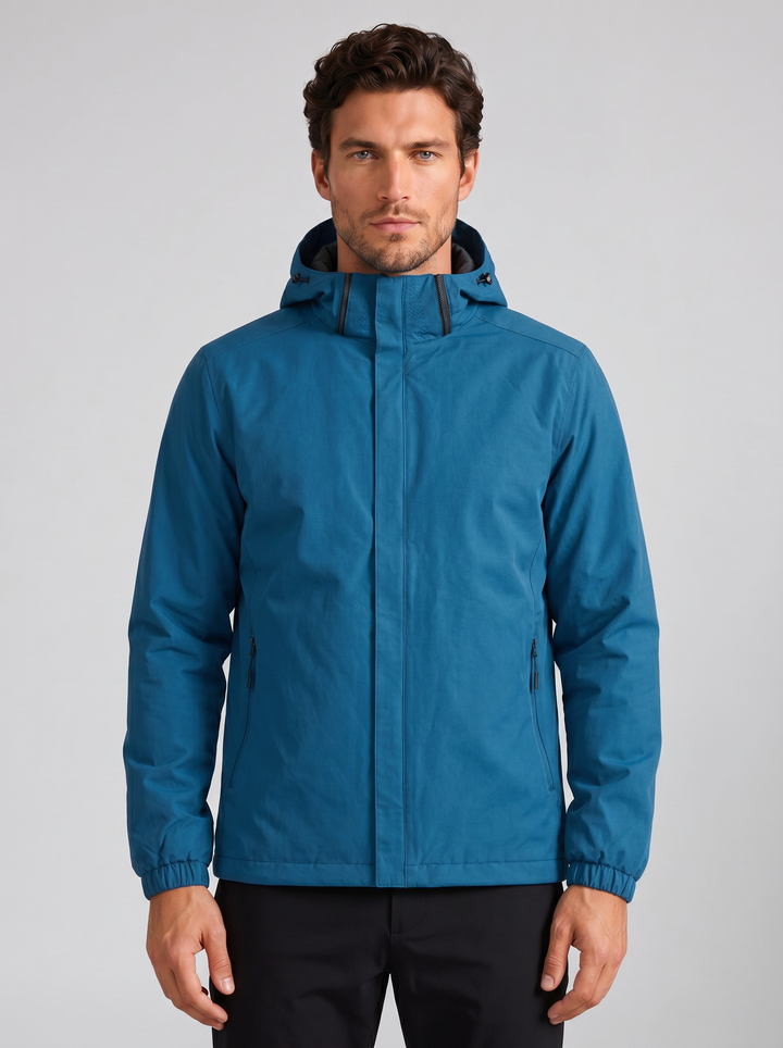 Men's Windbreaker Jacket – Waterproof Hooded