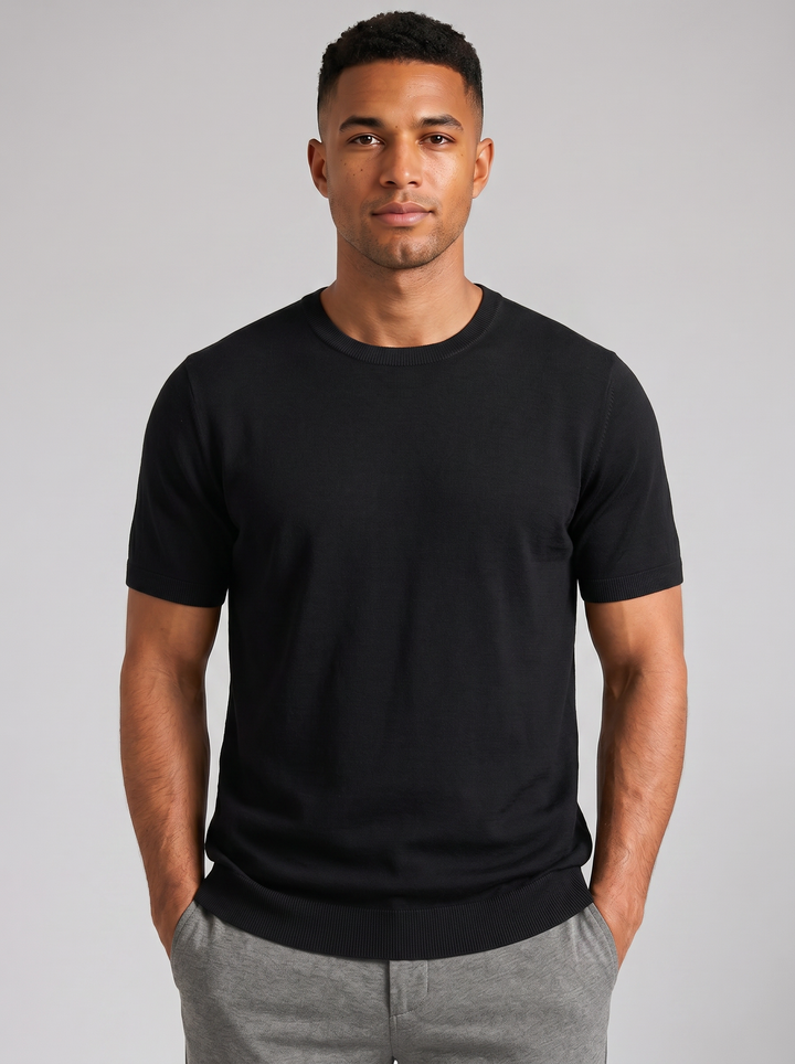 Men's T-Shirt – Wool Knit Casual