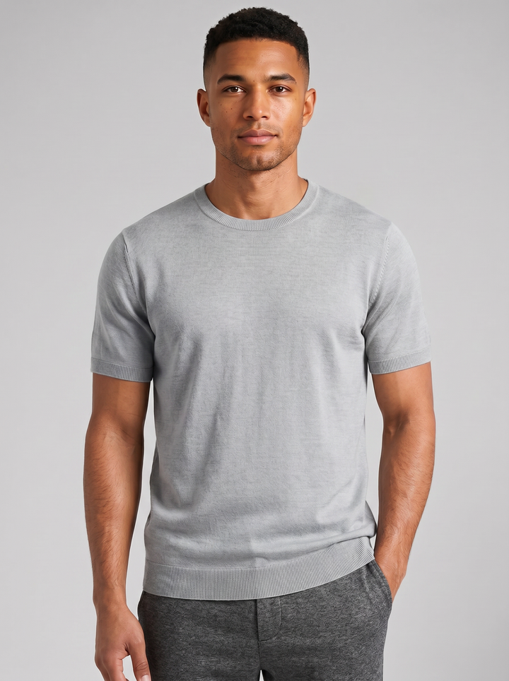 Men's T-Shirt – Wool Knit Casual