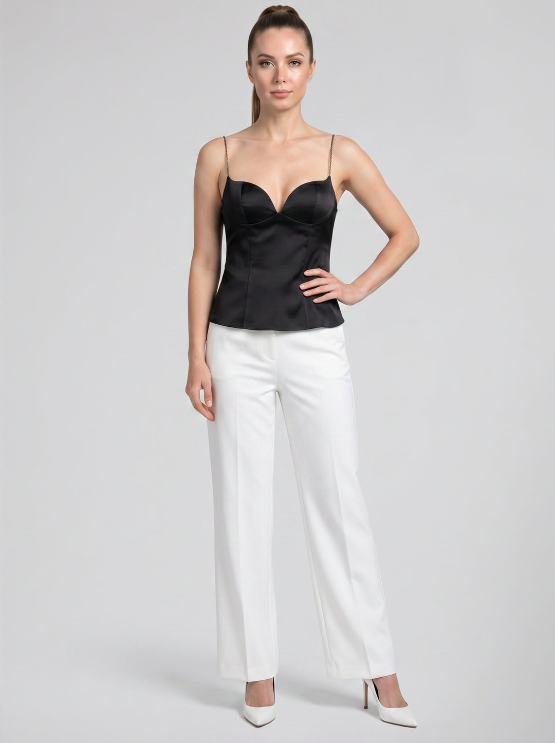 Women's Going-Out Top – Bustier Strap