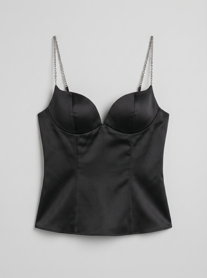 Women's Going-Out Top – Bustier Strap