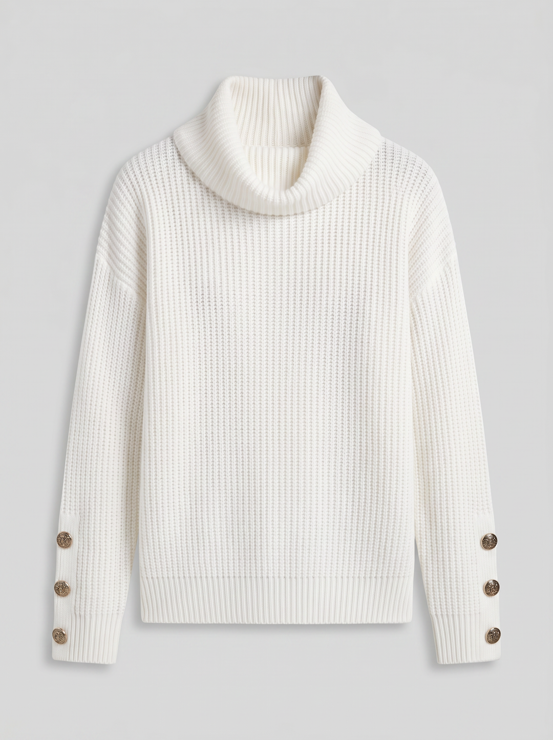 Women's Cashmere Jumper – Mock Neck