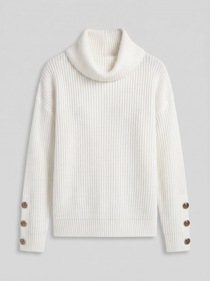 Women's Cashmere Jumper – Mock Neck