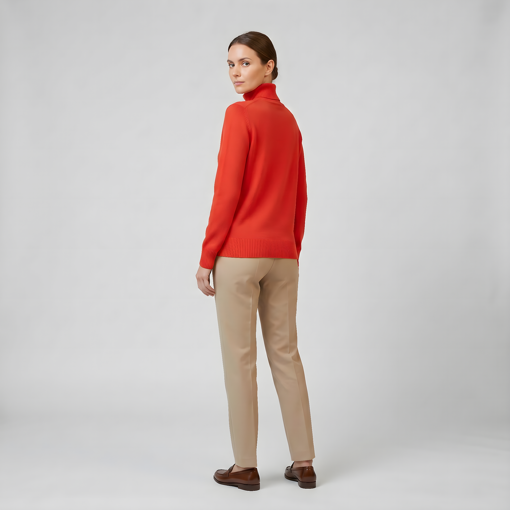 Women’s Cashmere Turtleneck Sweater | Celestiella