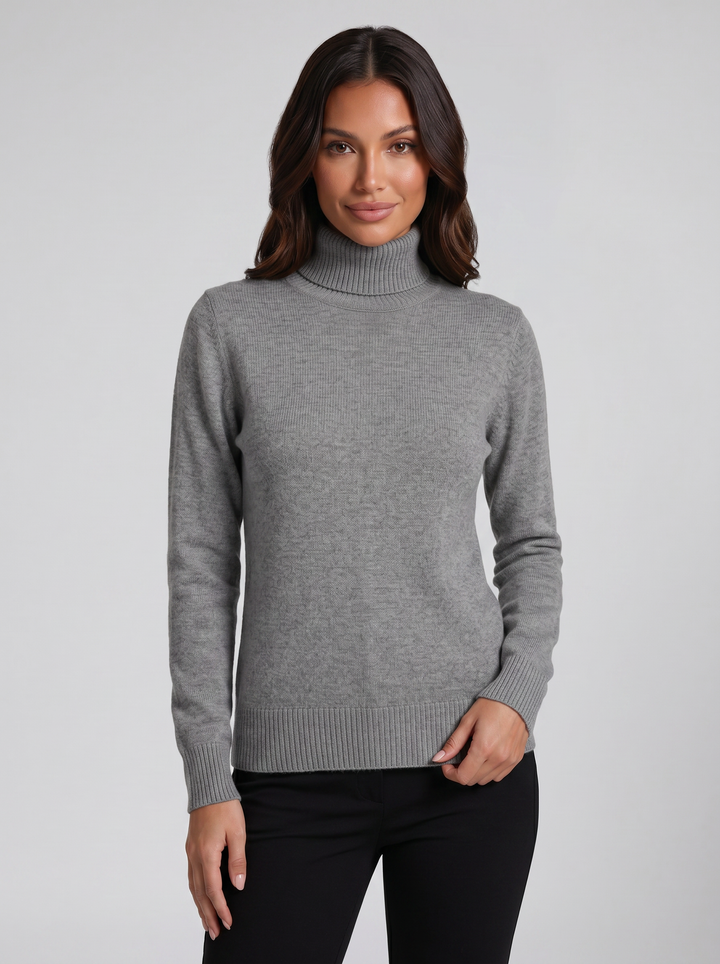 Women's Cashmere Jumper – Turtleneck