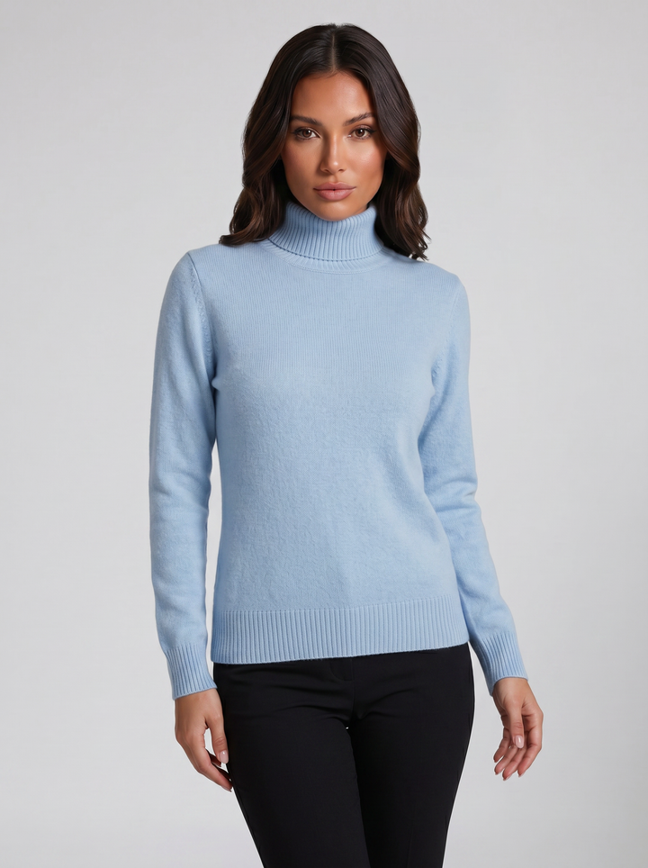 Women's Cashmere Jumper – Turtleneck