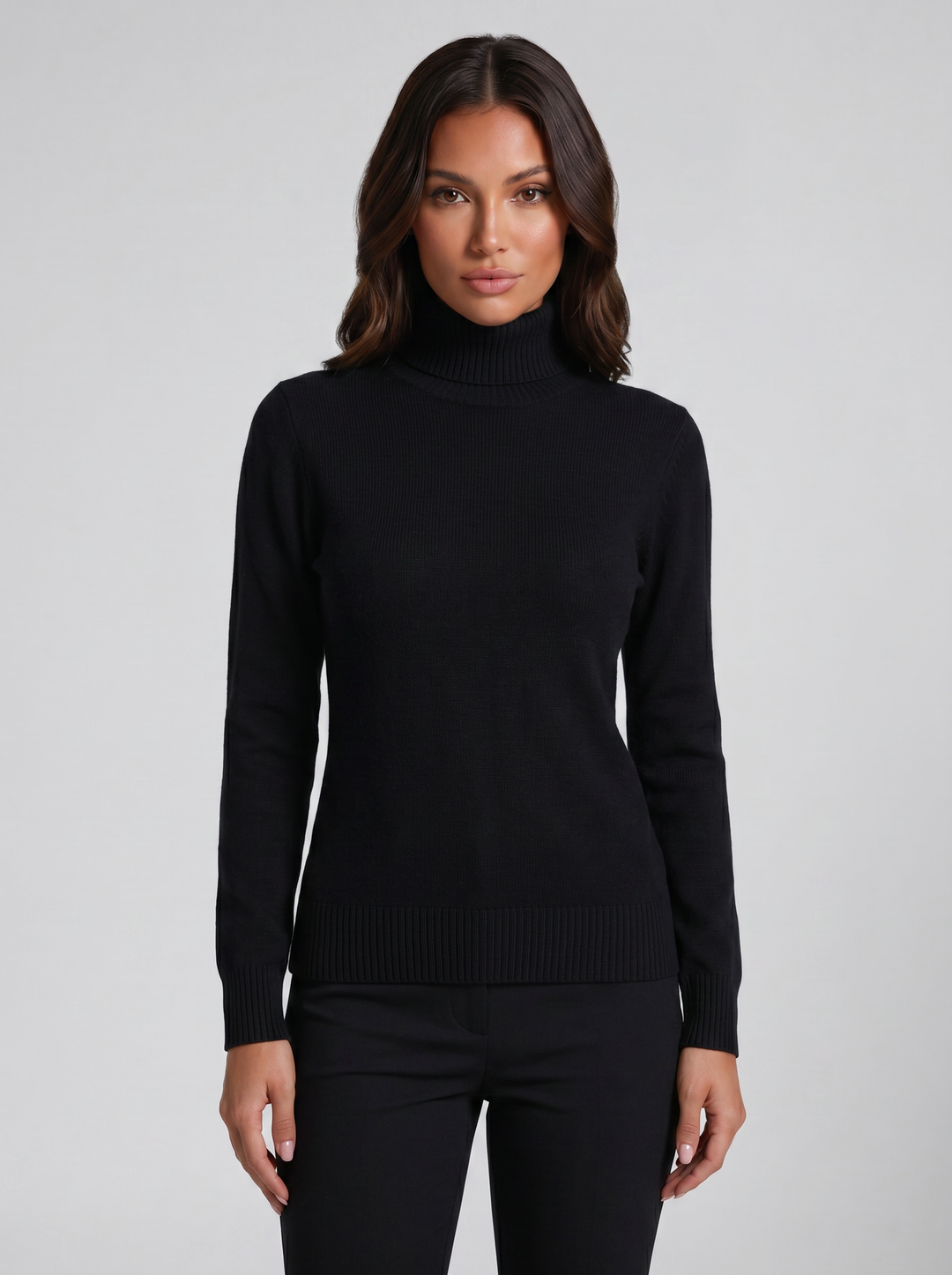 Women's Cashmere Jumper – Turtleneck