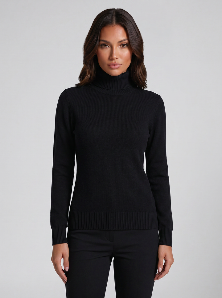 Women's Cashmere Jumper – Turtleneck