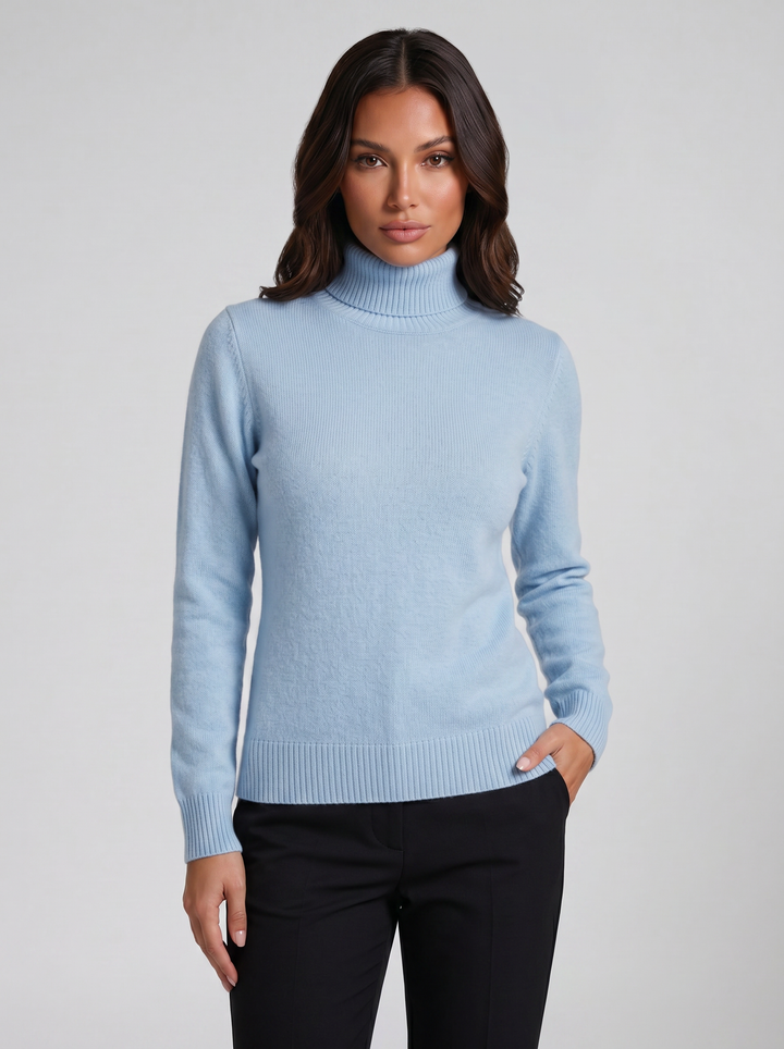 Women's Cashmere Jumper – Turtleneck