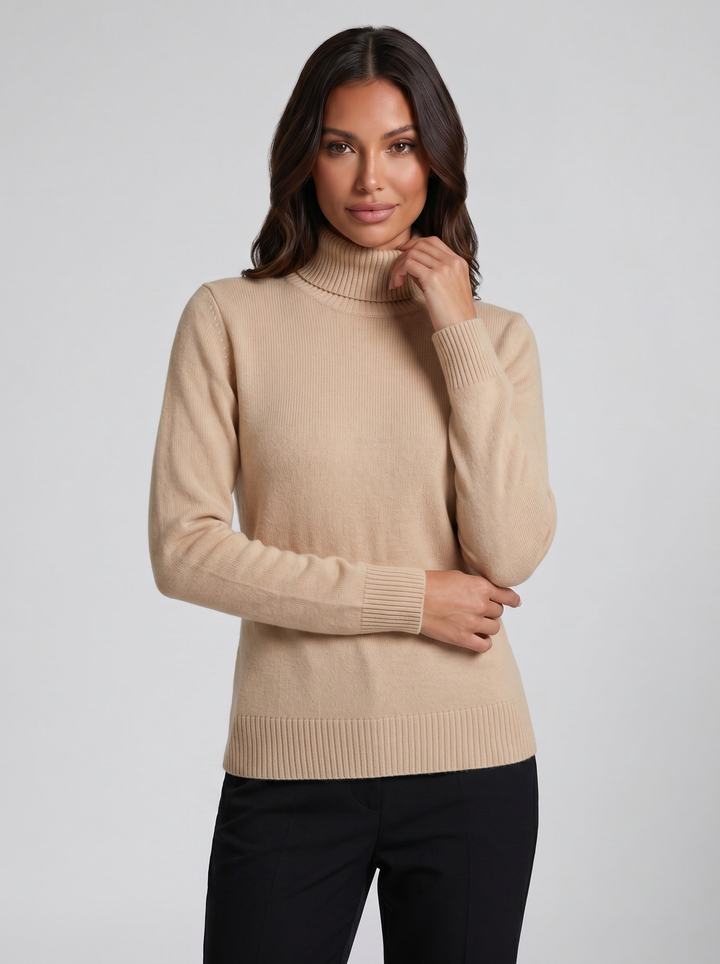 Women's Cashmere Jumper – Turtleneck