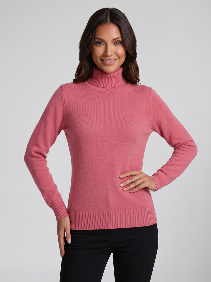 Women's Cashmere Jumper – Turtleneck