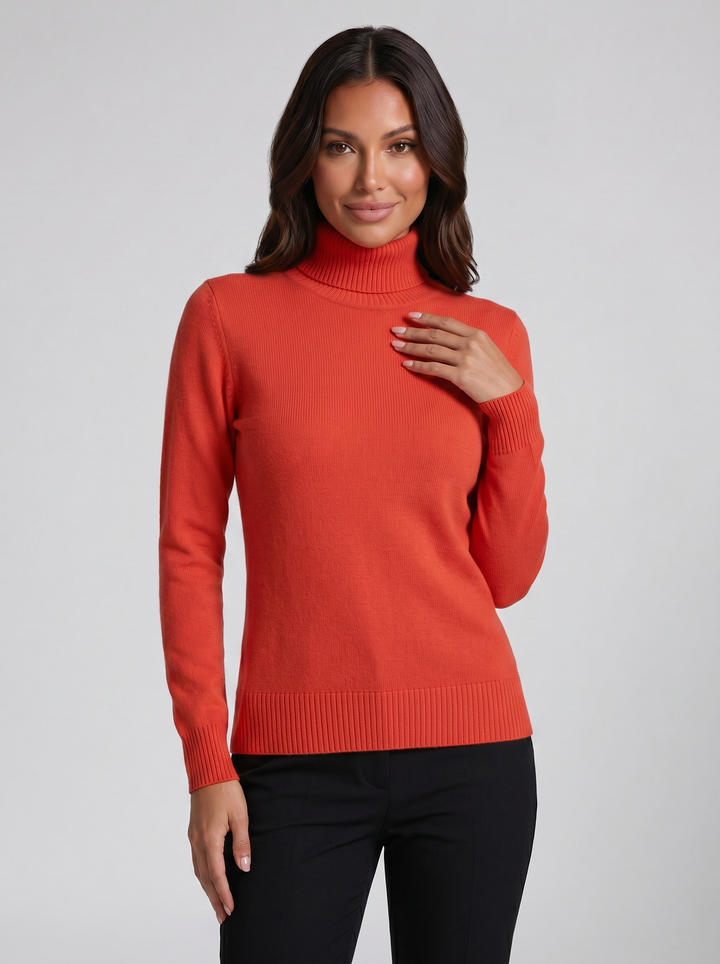 Women's Cashmere Jumper – Turtleneck