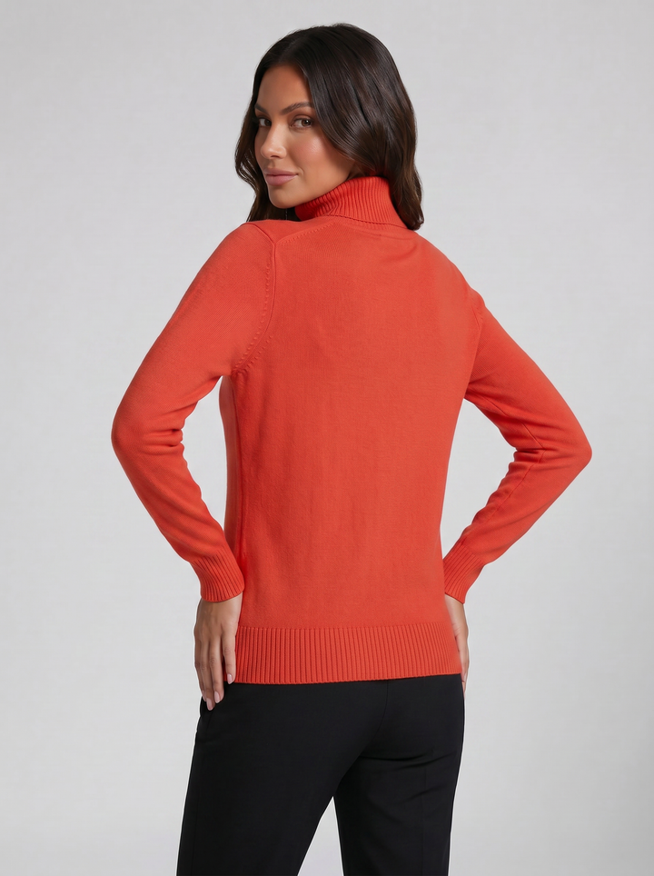 Women's Cashmere Jumper – Turtleneck