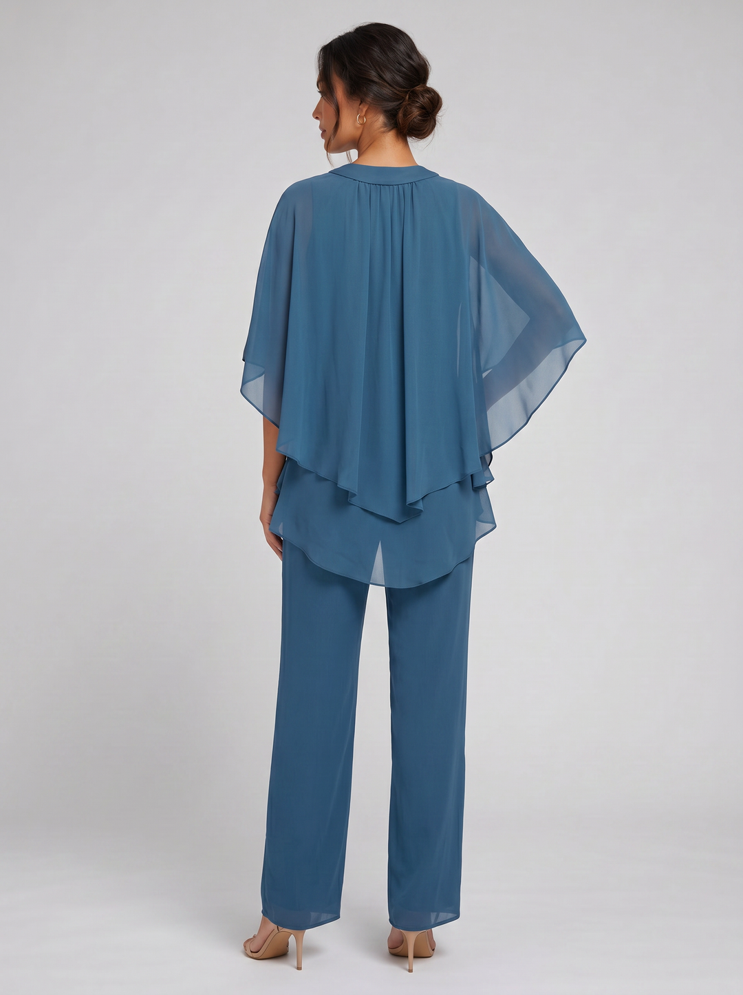 Women's Co-ord Set – Chiffon Two-Piece