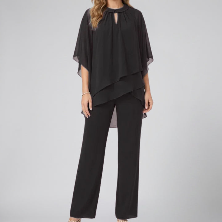 Women's Co-ord Set – Chiffon Two-Piece