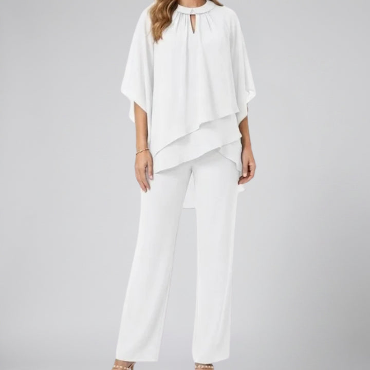 Women's Co-ord Set – Chiffon Two-Piece