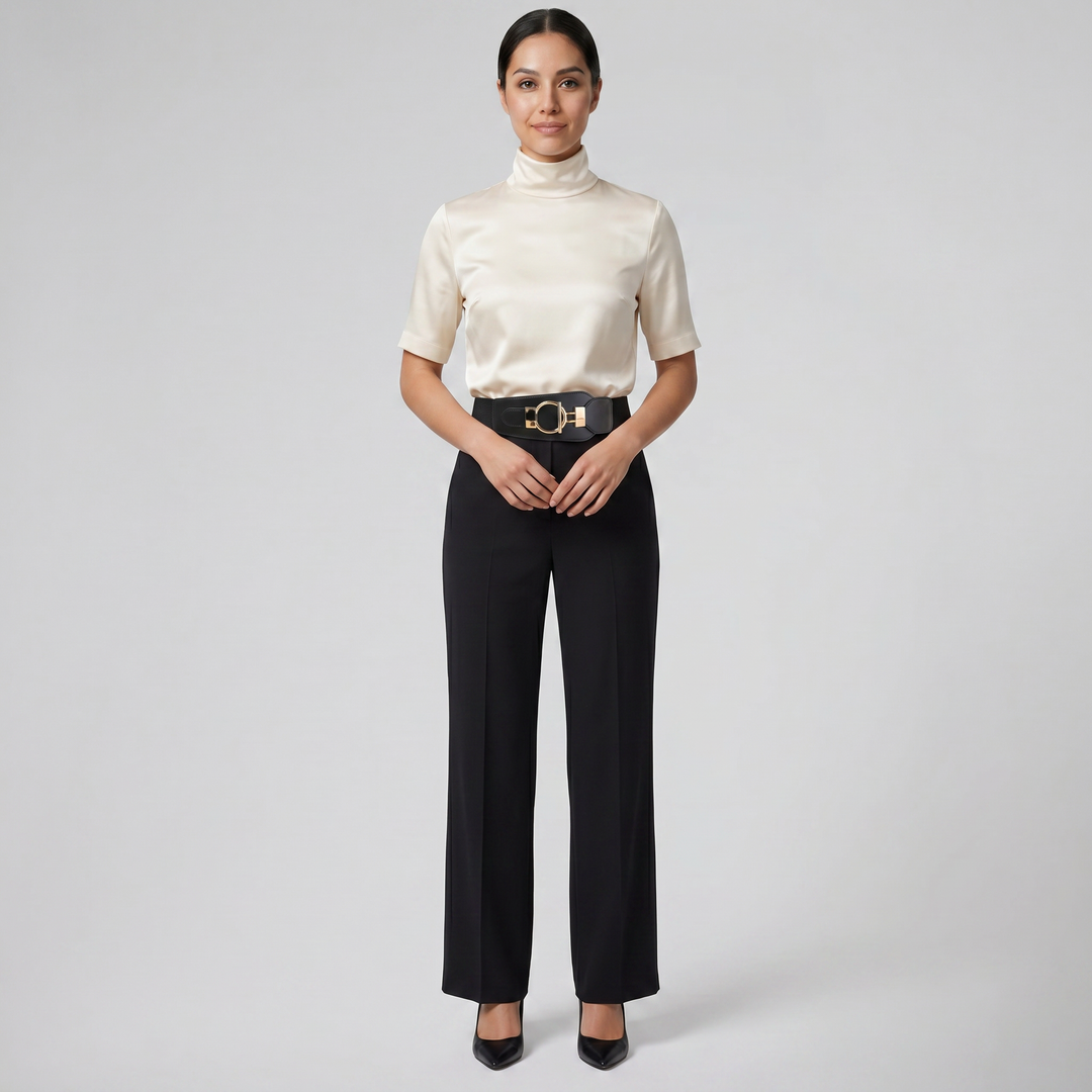 Women’s Circle-Buckle Waist Belt | Celestiella