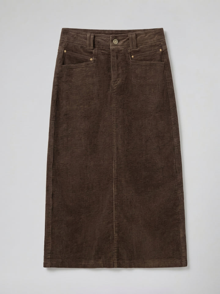 Women's Midi Skirt – Corduroy | Celestiella