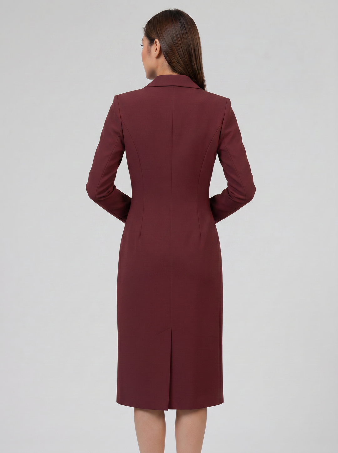 Women's Blazer Dress – Tailored Double-Breasted