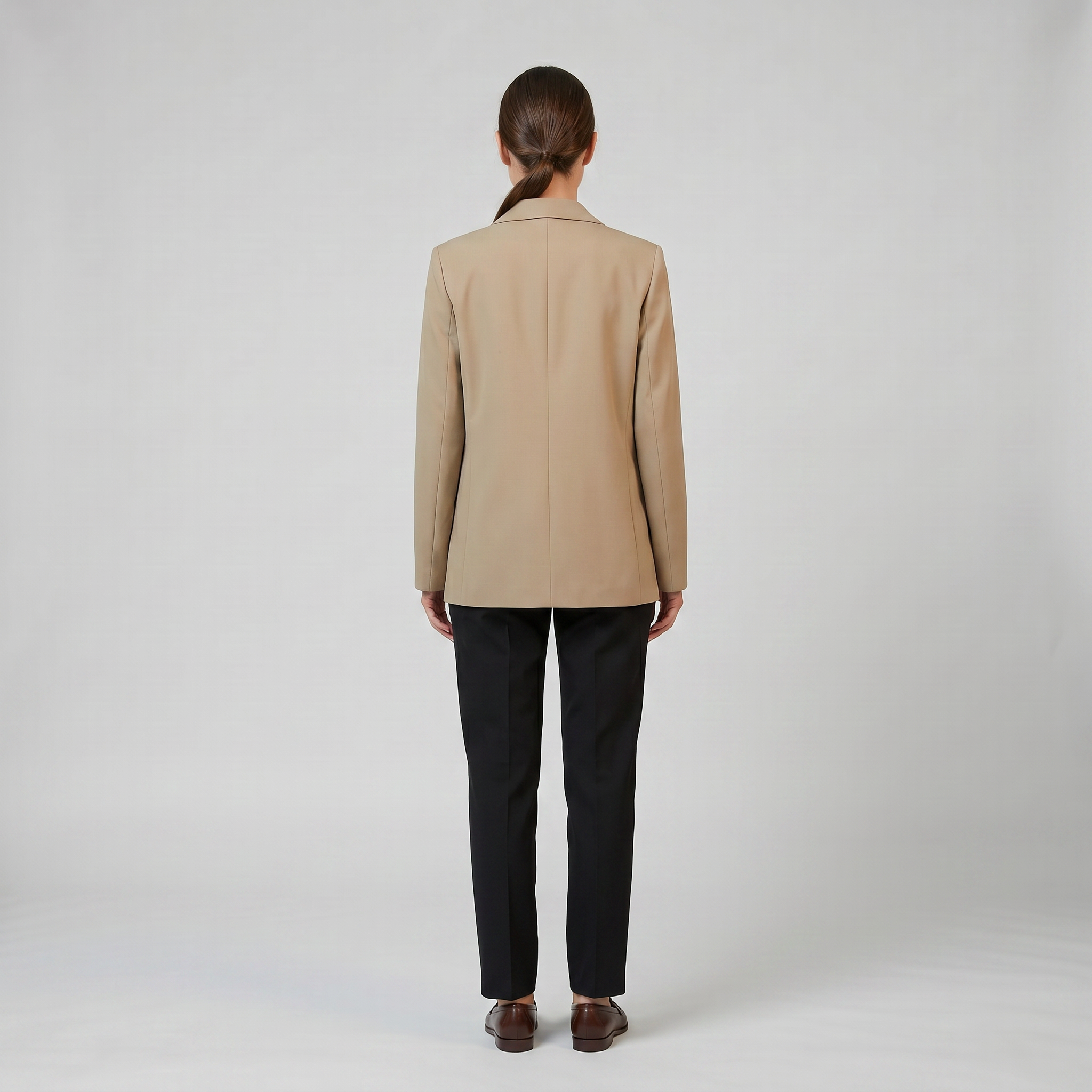 Women’s Double Breasted Notched Lapel Blazer | Celestiella